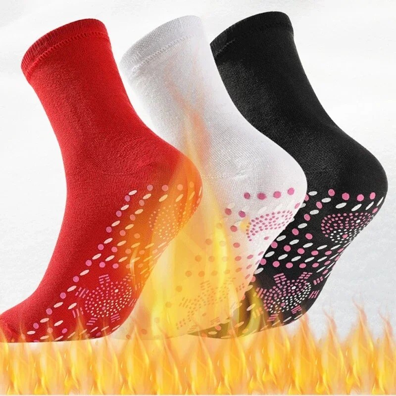 Chaussettes auto-chauffantes